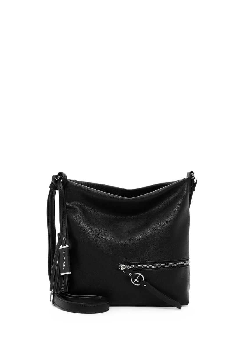 Tamaris Umhängetasche, Emblem, Anhänger, für Damen, schwarz, 99