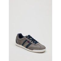 Klassische Low-Top-Sneaker aus Kunstvelours