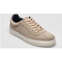 Klassischer Wildleder-Sneaker mit Cupsohle