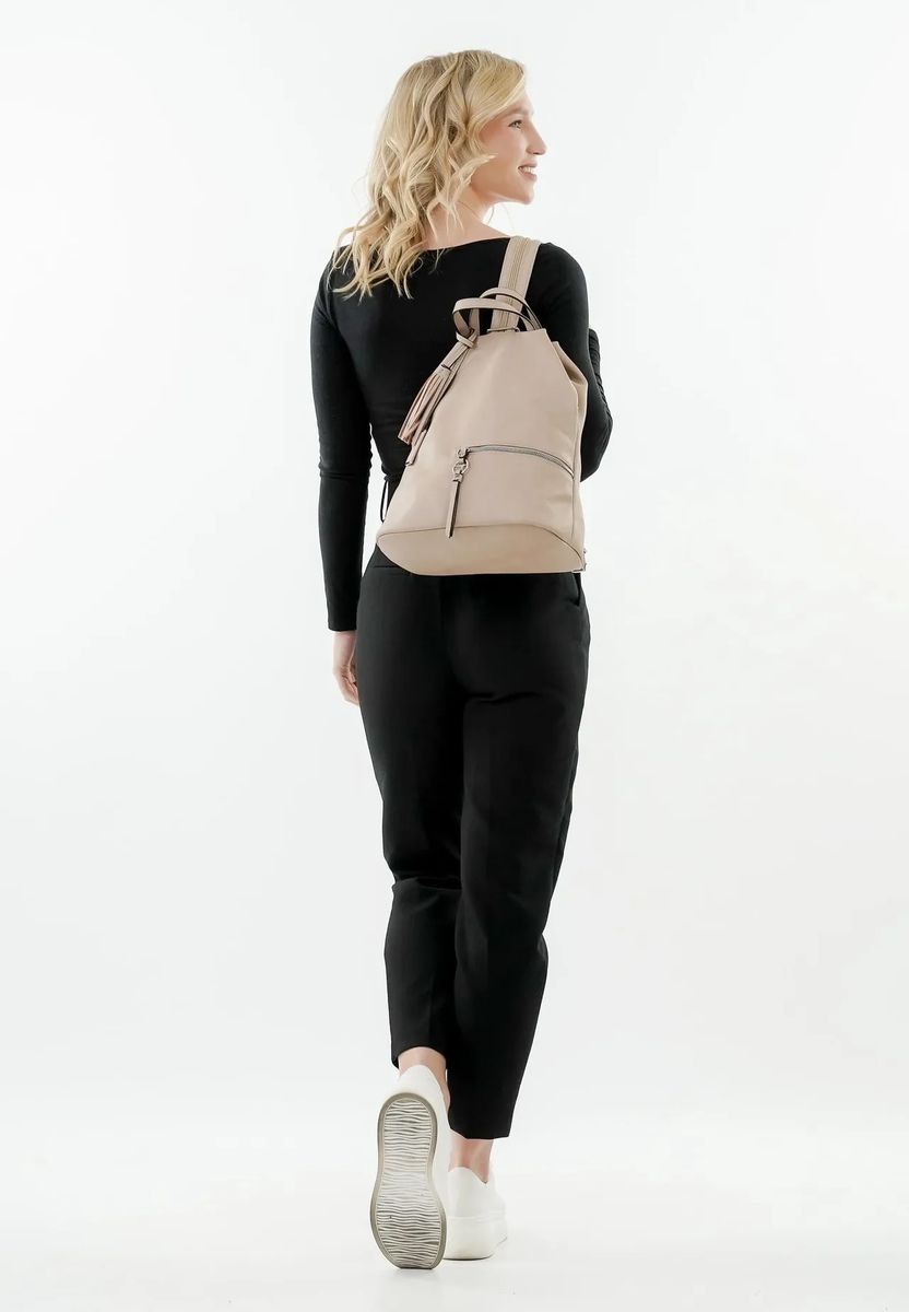 Tamaris Rucksack, Anhänger, Steckfach, für Damen, braun, 99