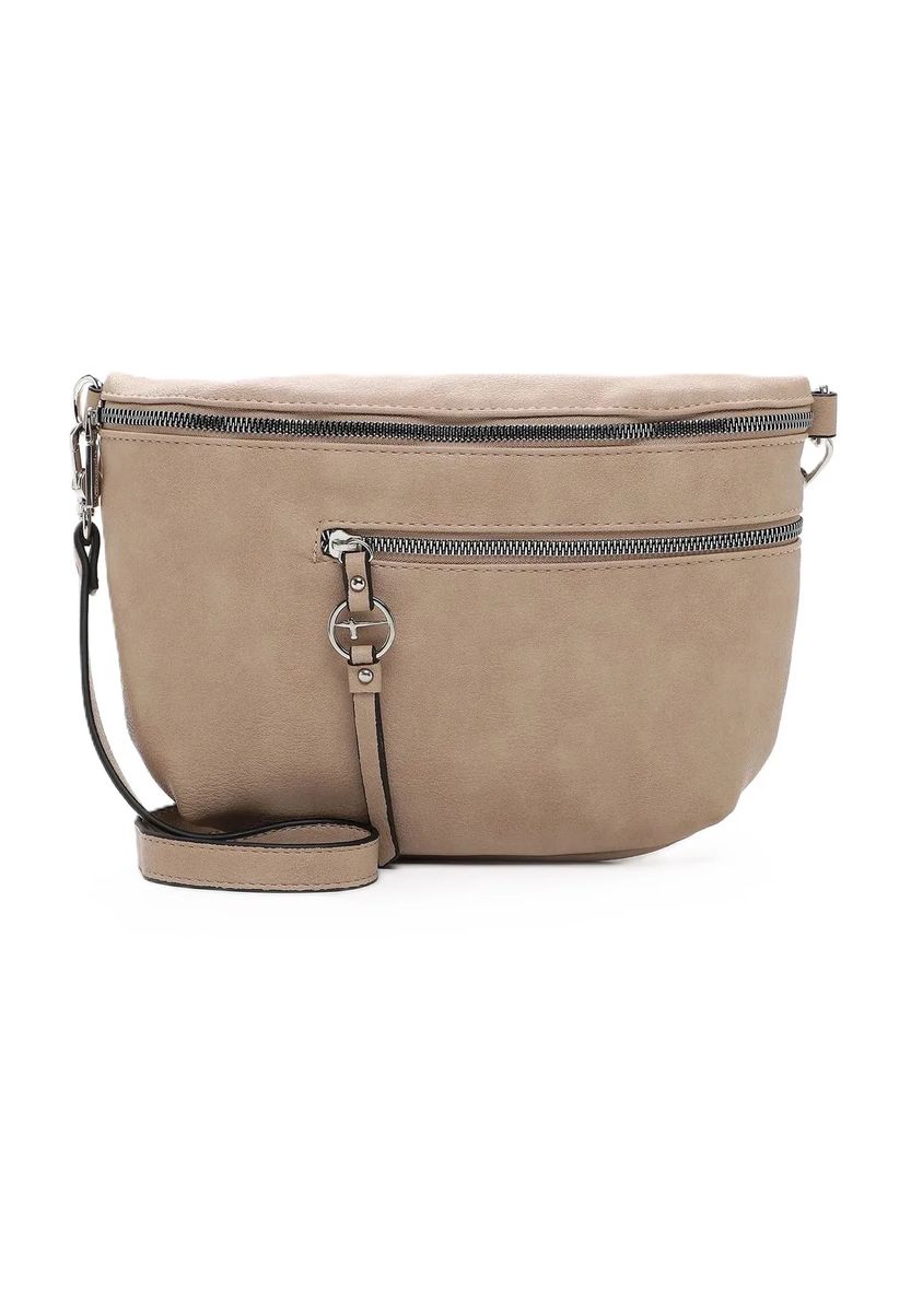 Tamaris Gürteltasche, Anhänger, Kunstleder, für Damen, beige