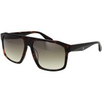 Markante quadratische Flat-Top Sonnenbrille