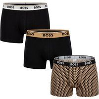 Baumwoll-Boxershorts im Dreierpack