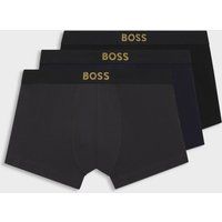 Stretch-Baumwoll-Trunks mit Logo-Bund