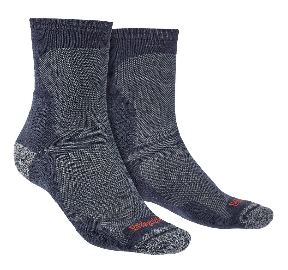 Ultraleichte Merino-Wander-Crewsocken