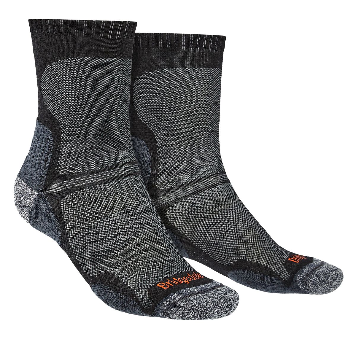 Performance Merinowolle Crew-Socken