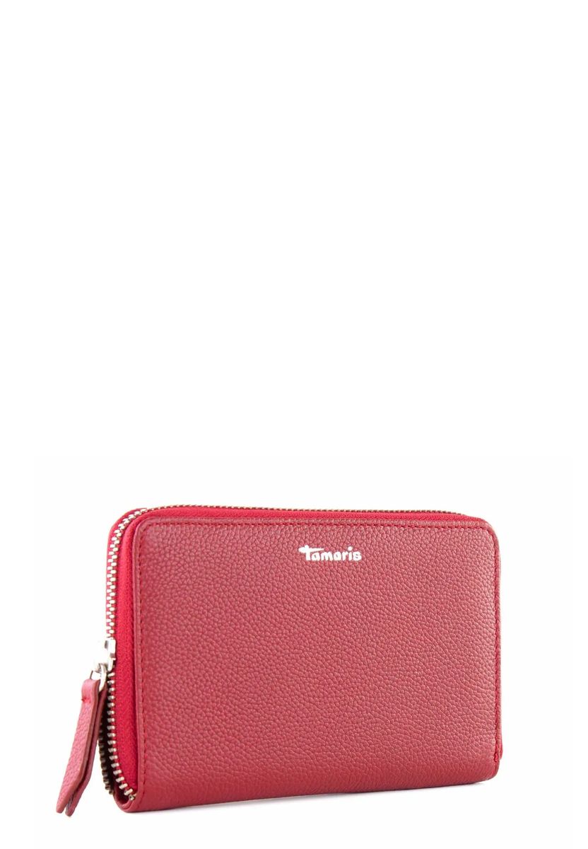 Tamaris Langbörse "Amanda", Leder, für Damen, rot