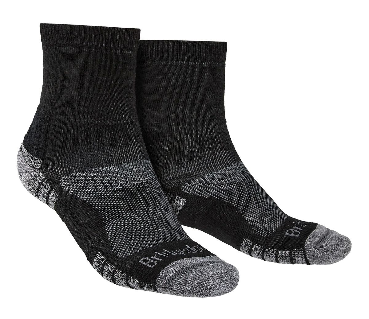 Gepolsterte Merino Wandersocken Crew-Länge