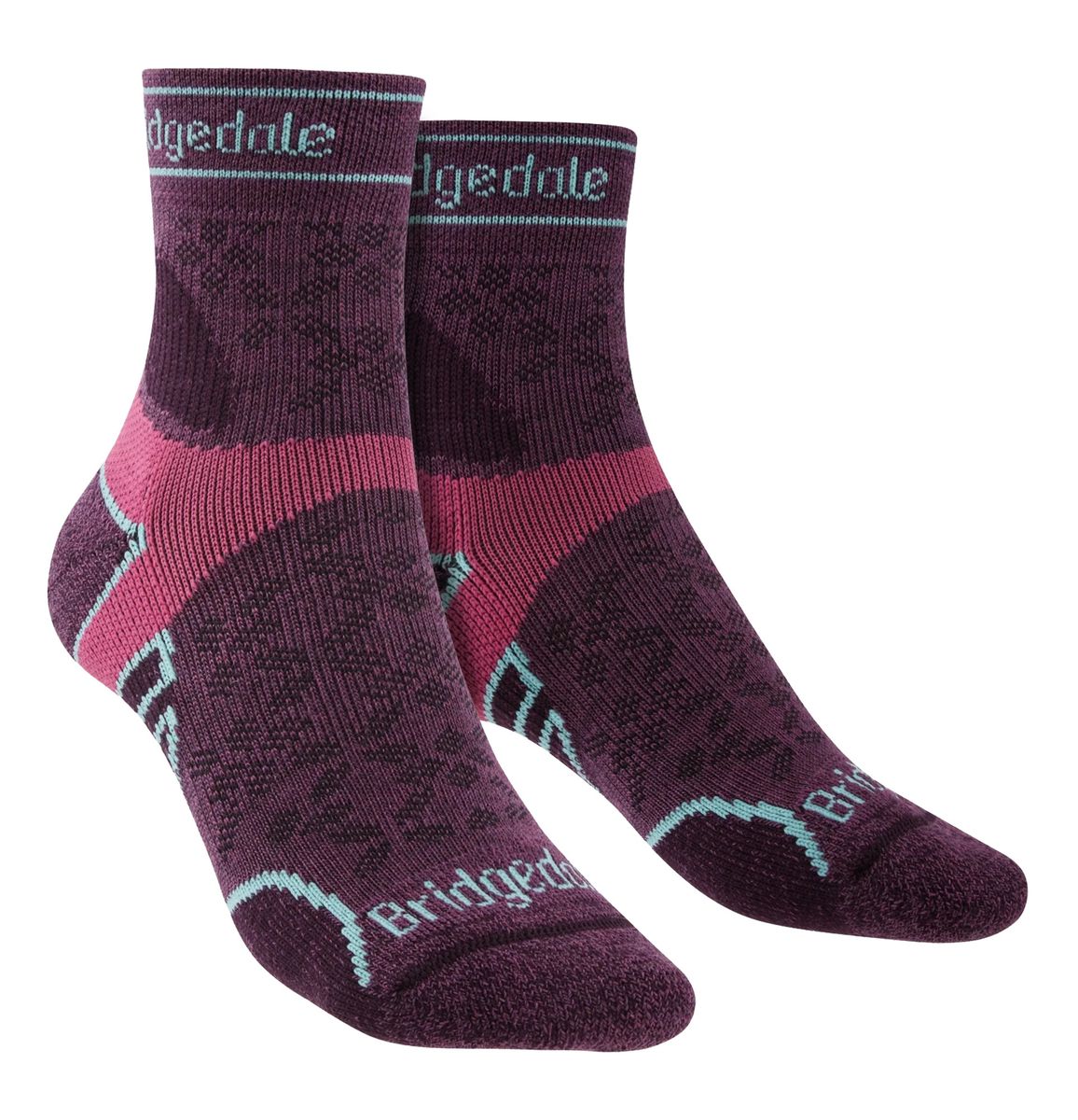 Leichte Trailrunning-Socken aus Merinowolle