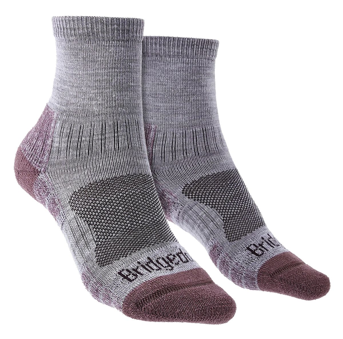 Leichte Merino-Wandern-Crew-Socken
