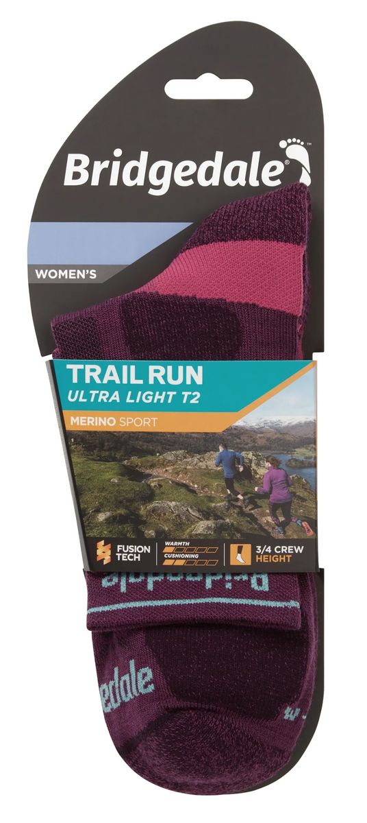Ultraleichte Merino Trailrun-Socken