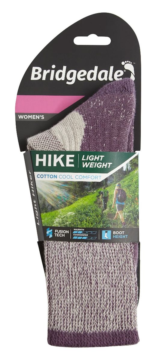 Leichte Baumwoll-Stiefelsocken für Damen