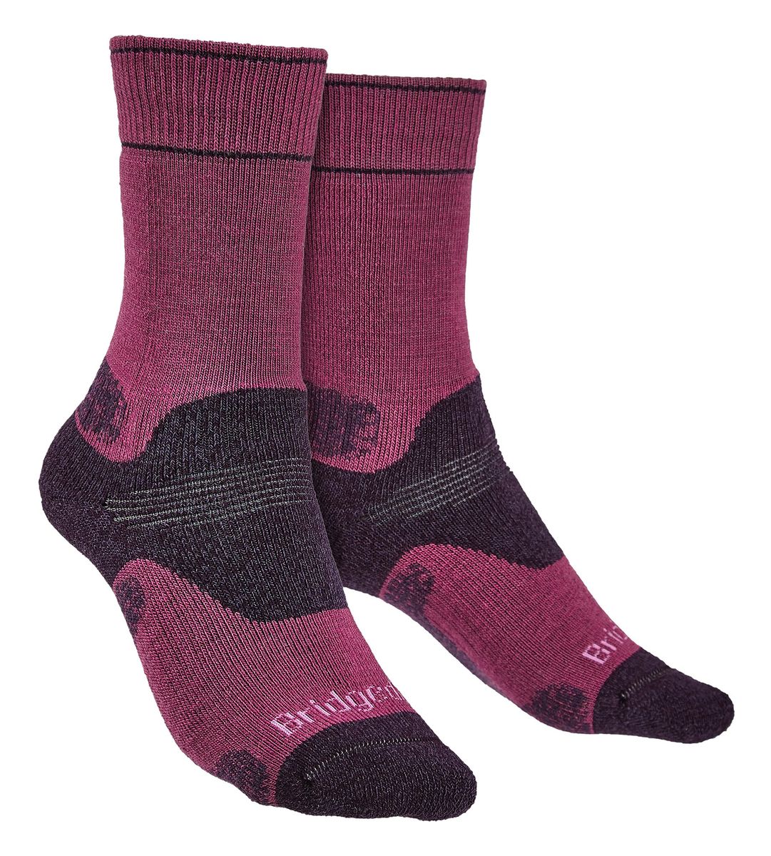 Mittelschwere Merino-Performance-Wandersocken