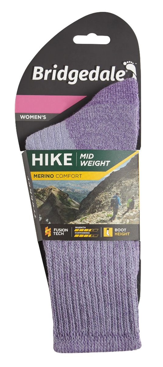Mittelschwere Wandersocken aus Merinowolle