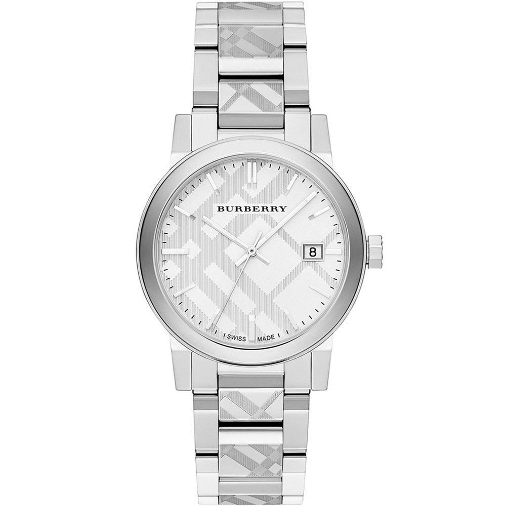 Ikonische Armbanduhr mit Karogravur