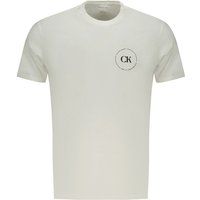 Minimalistisches T-Shirt mit Rundlogo