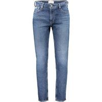 Gerade Dad-Jeans mit Washed-Effekt