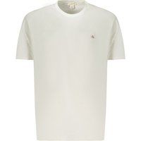 Minimalistisches Baumwoll-T-Shirt mit Applikation