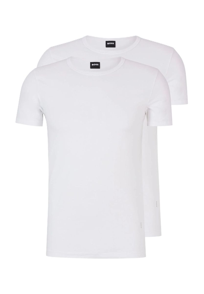 Schmal geschnittenes Baumwoll-T-Shirt