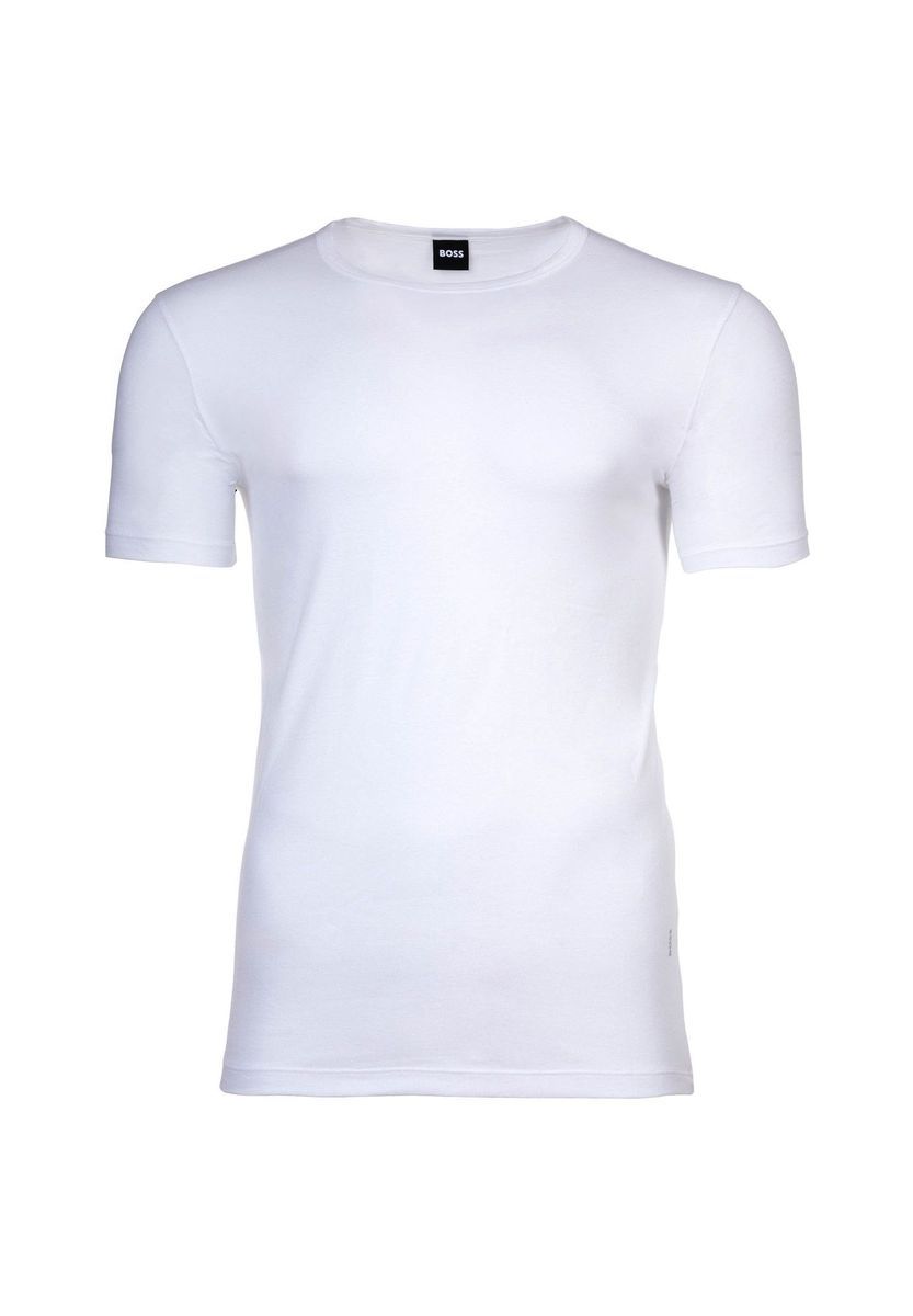 Schmal geschnittenes Baumwoll-T-Shirt