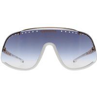 Moderne Shield-Sonnenbrille mit Verlaufsgläsern