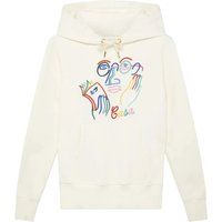 Fujita San Kapuzenpullover mit Stickerei