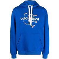 Hoodie mit Tauben- und Flaggen-Logo