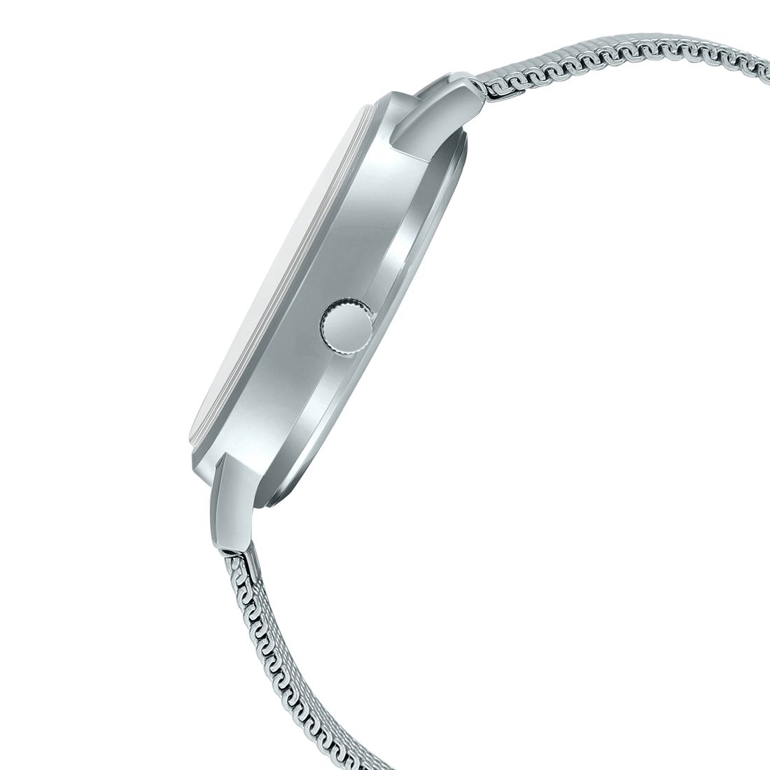 Minimalistische Multi-Dial Milanaise-Uhr