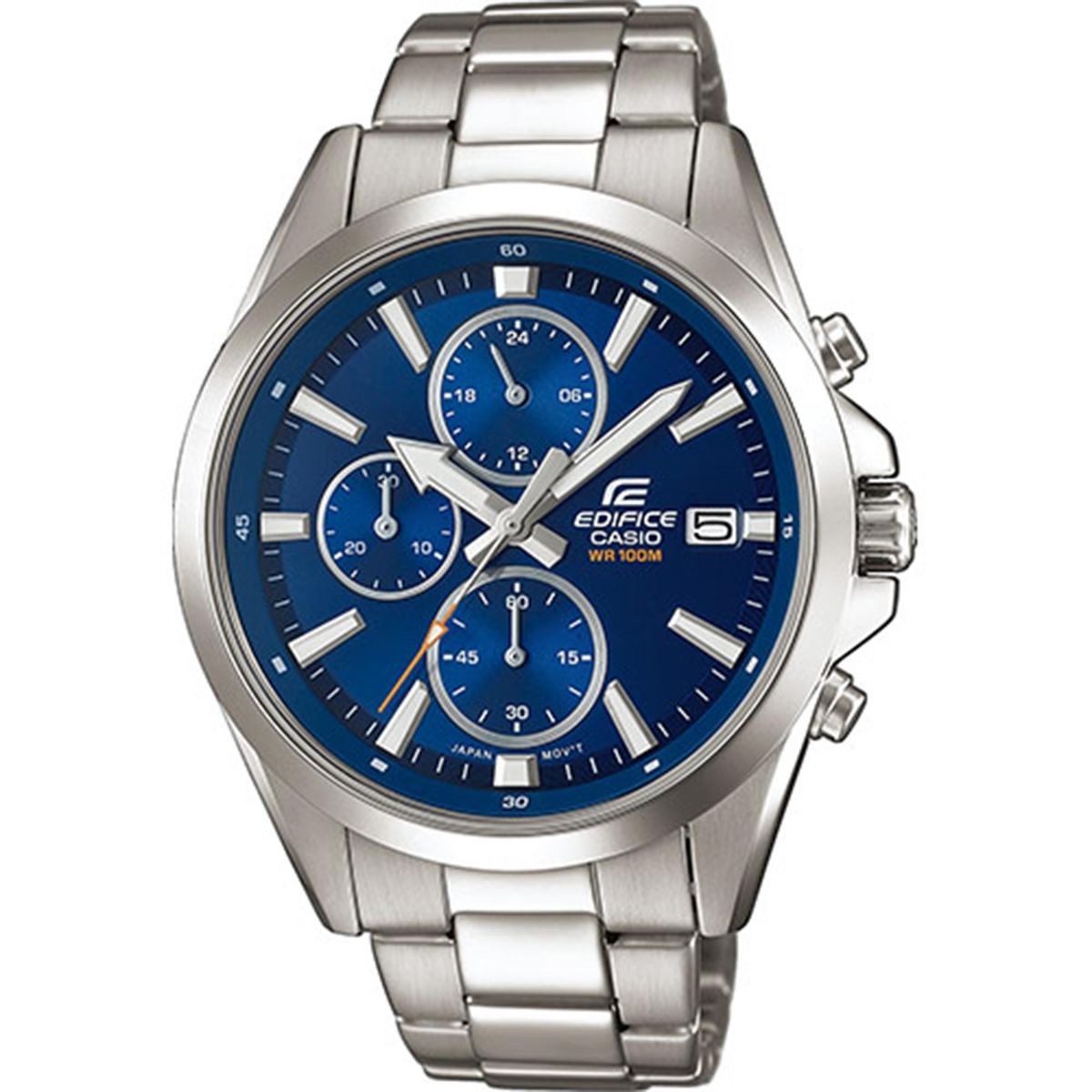 Sportlicher Chronograph aus Edelstahl