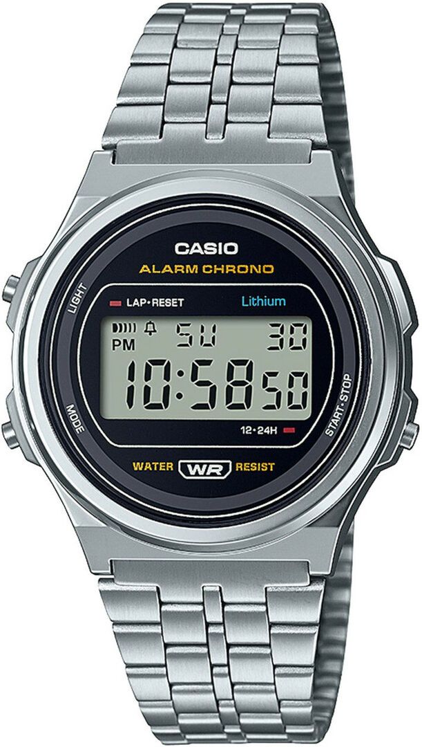 Vintage Runde Digitale Armbanduhr