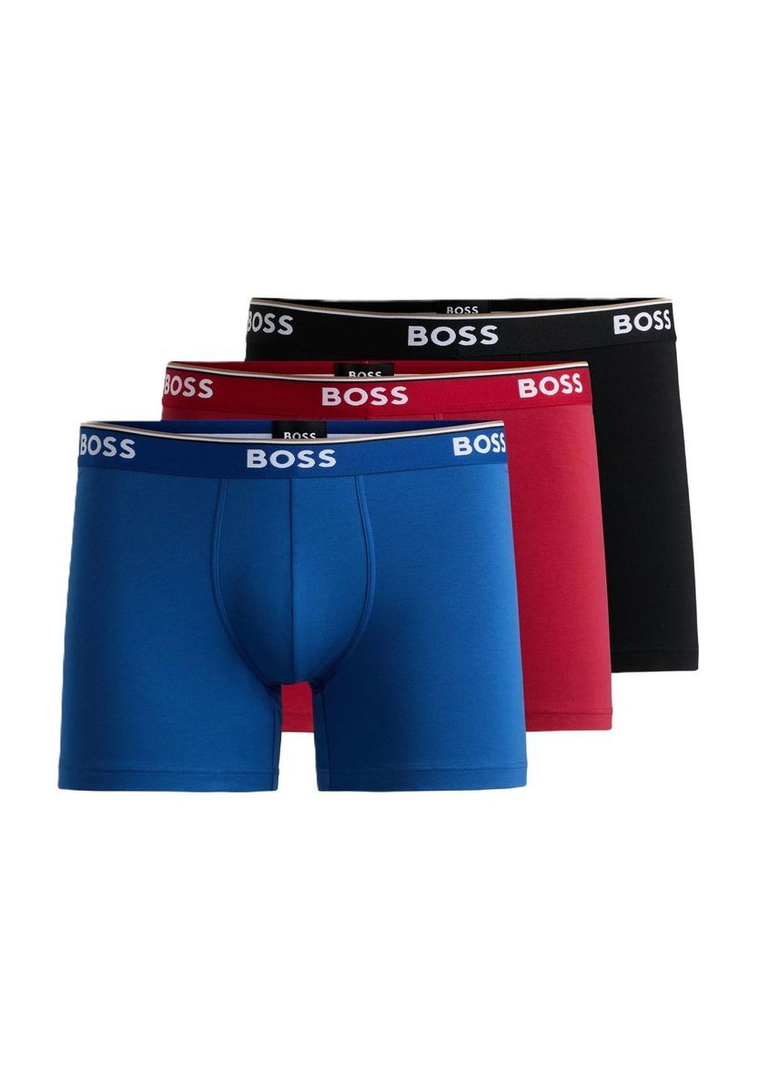 Logo-Bund Stretch Baumwoll Boxer Briefs