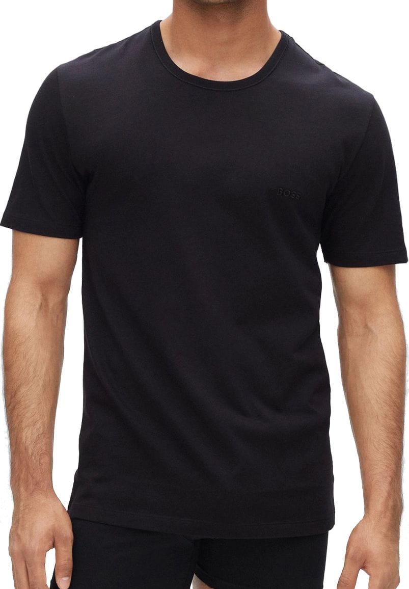 Klassisches Baumwoll-T-Shirt Set mit Rundhalsausschnitt