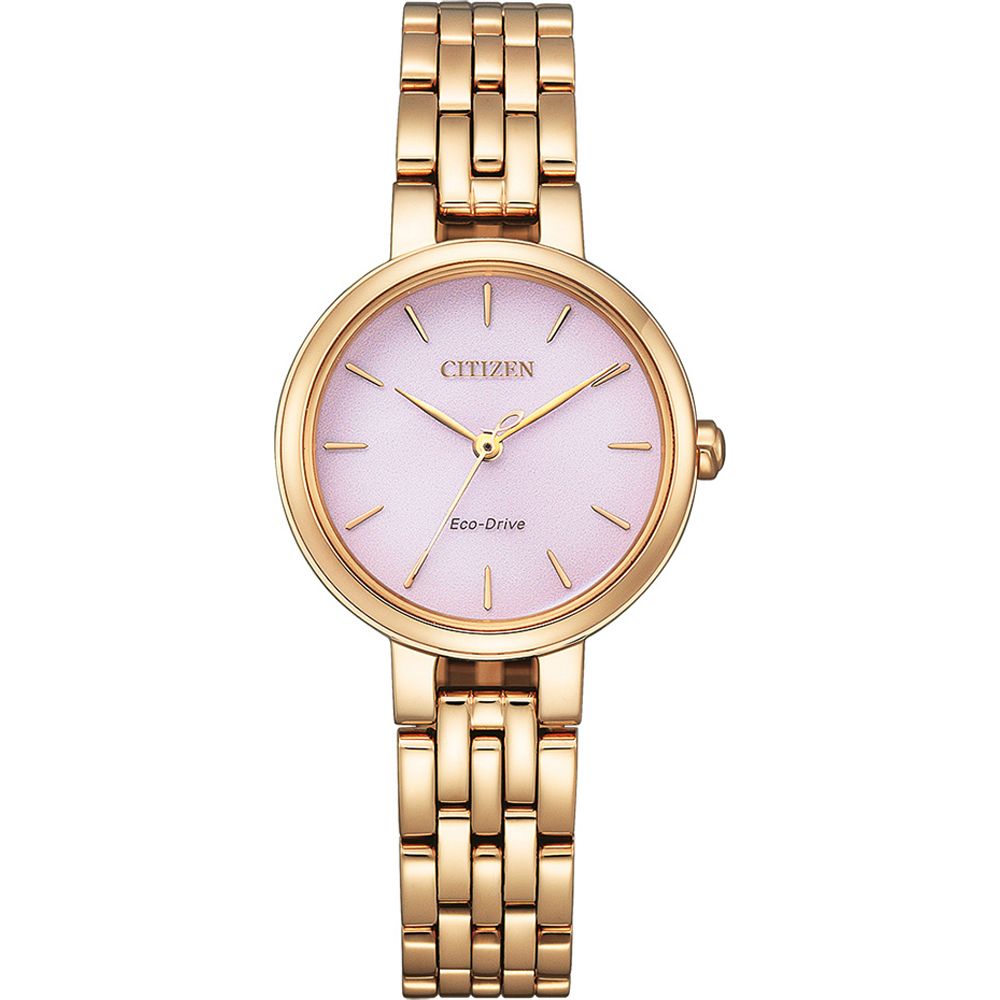 Elegante minimalistische Solar-Armbanduhr