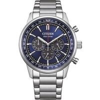 Solarbetriebener Chronograph mit Gliederarmband