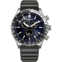 Sportlicher Chronograph mit Silikonarmband