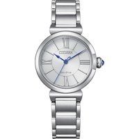 Elegante Eco-Drive Armbanduhr mit Römischen Ziffern