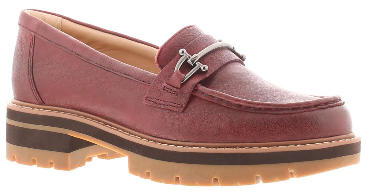 Plateau-Loafer mit Trensen-Detail