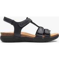 Verstellbare Leder-Komfortsandalen mit Riemen