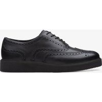 Klassische Wingtip-Brogues mit Plateausohle