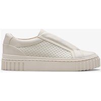 Minimalistische gewebte Slip-on-Sneaker