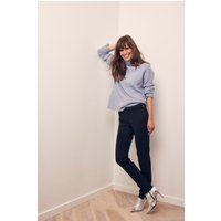 Figurbetonte Hose mit hohem Bund
