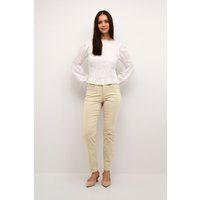 Schlanke Regular Fit Knöcheljeans