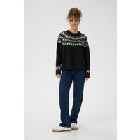 Strickpullover mit Norwegermuster