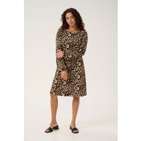 Feminines Big Animal Spots Kleid