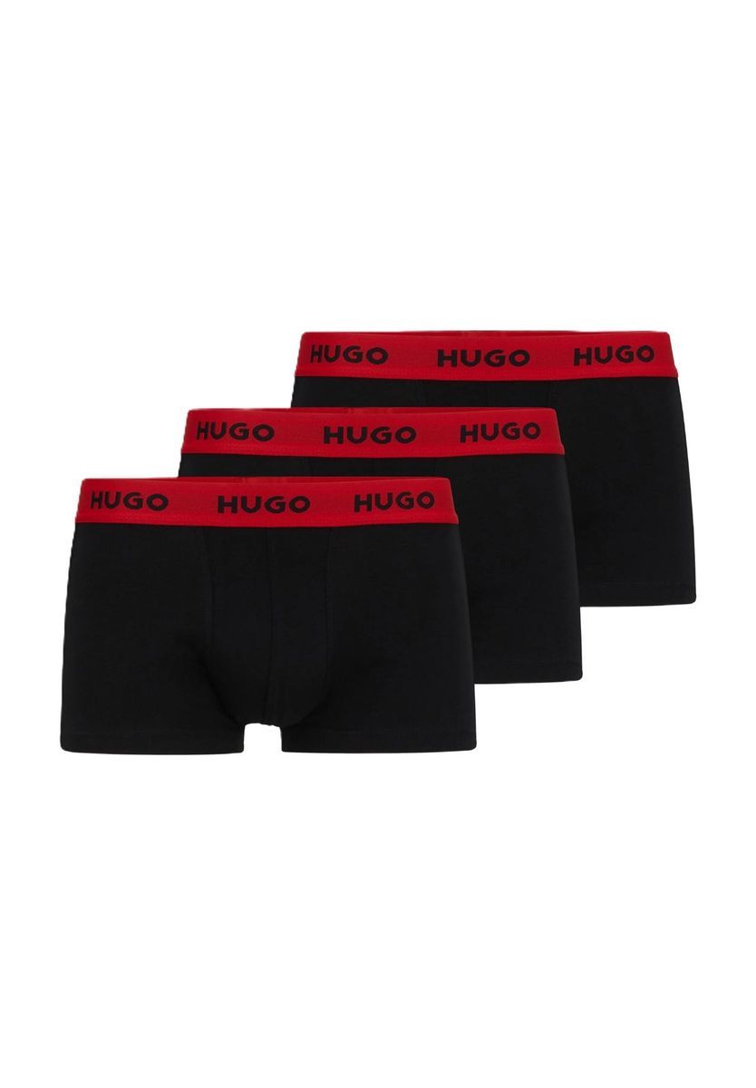 Herren Schwarze Trunk Unterwäsche Dreierpack