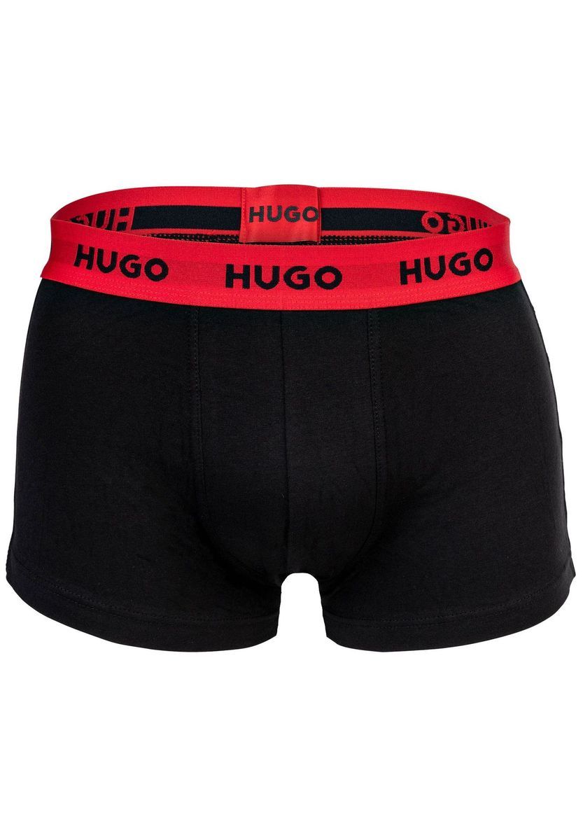 Herren Schwarze Trunk Unterwäsche Dreierpack