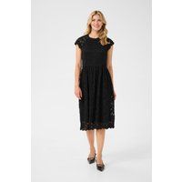 Feminines Midi-Spitzenkleid