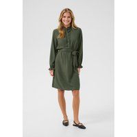 Feminines Rüschenkleid mit Gürtel