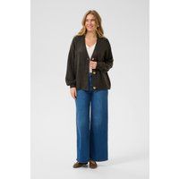 Locker sitzende Oversized Strickjacke