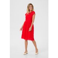 Elegantes Midikleid mit floraler Spitze